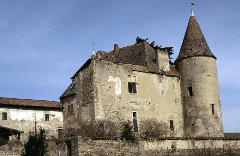 Façade Sud et tour Sud-Est.