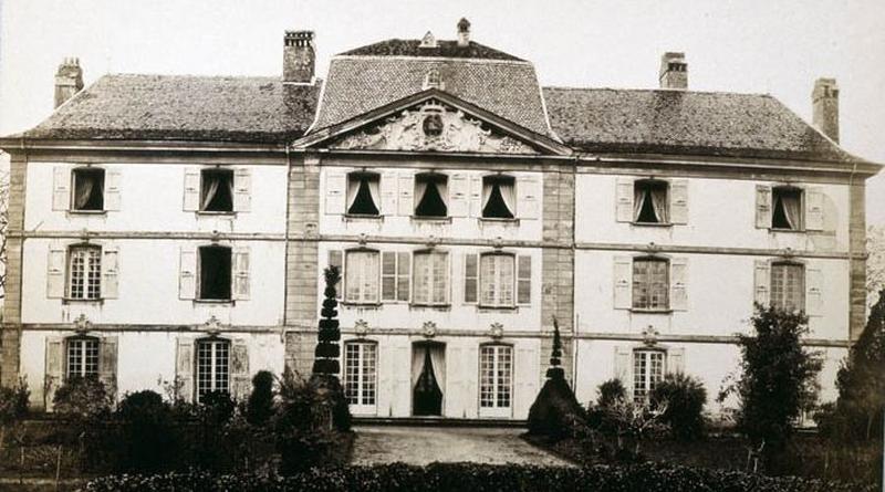 Façade postérieure, sur jardins.