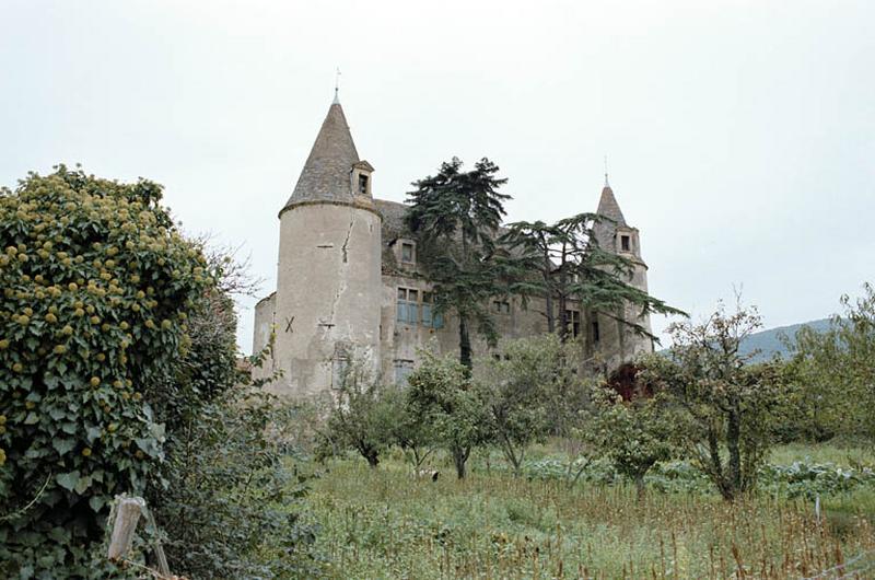 Façade postérieure, sur jardins.