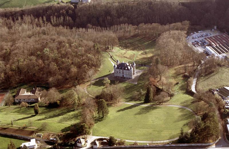 Vue aérienne.