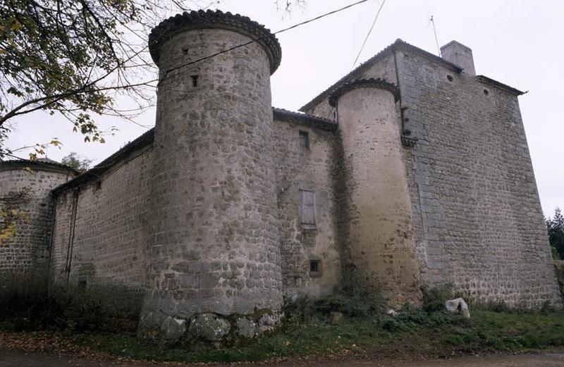 Corps de logis principal, façade Ouest.