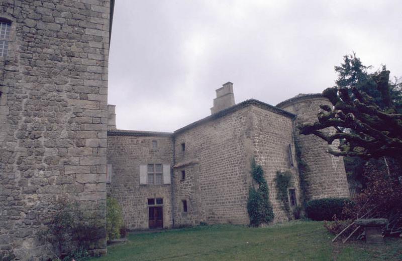 Corps de logis principal, façade Sud.