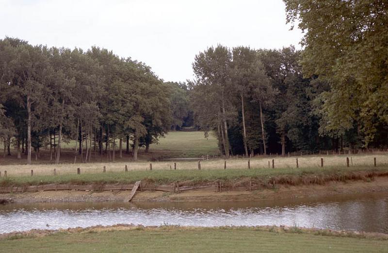 Parc et bassin.