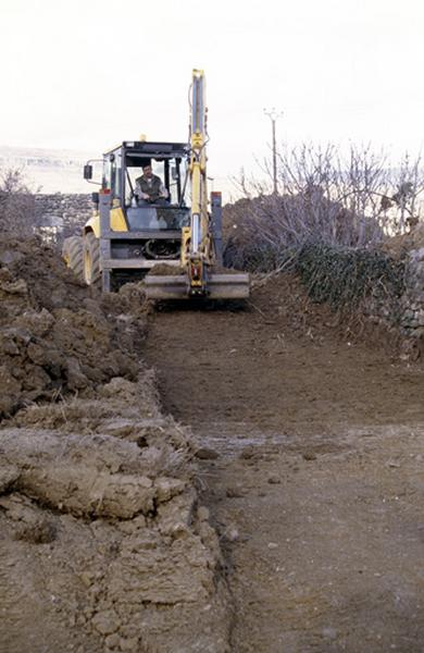 Fouilles archéologiques, excavations.