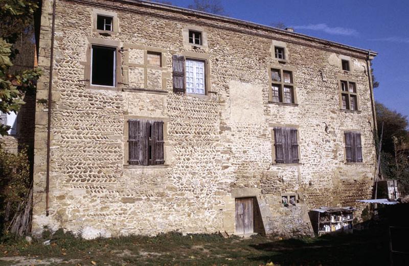 Façade Sud, donnant sur la Galaure.