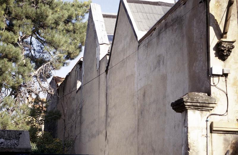 Villa des cigales, façade arrière des pavillons.