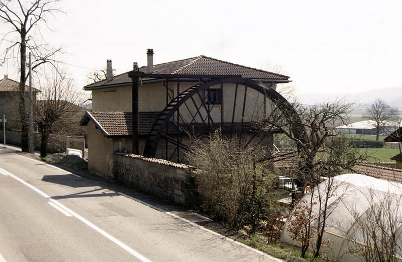 Roue à aubes.