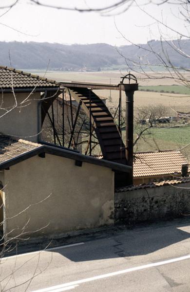 Roue à aubes.