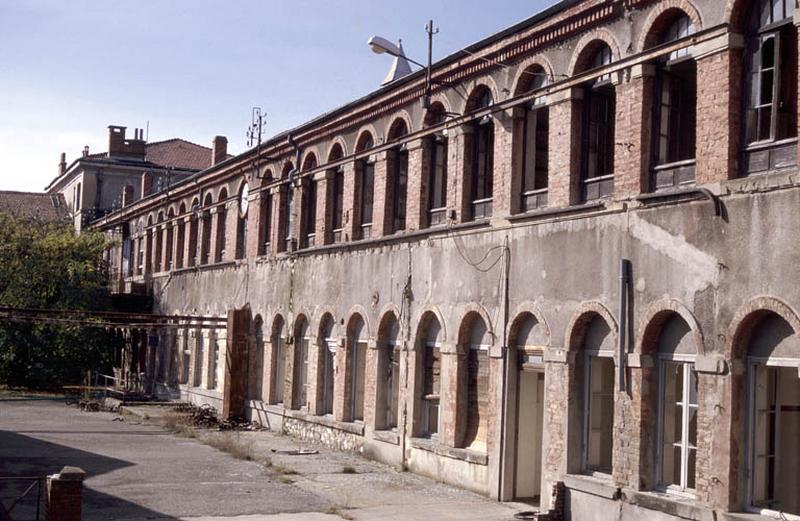 Bâtiment Principal, façade sur cour.