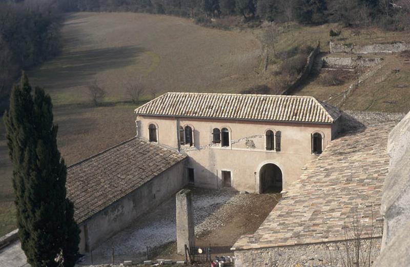 Communs, cour intérieure côté Nord (XIXe s.).