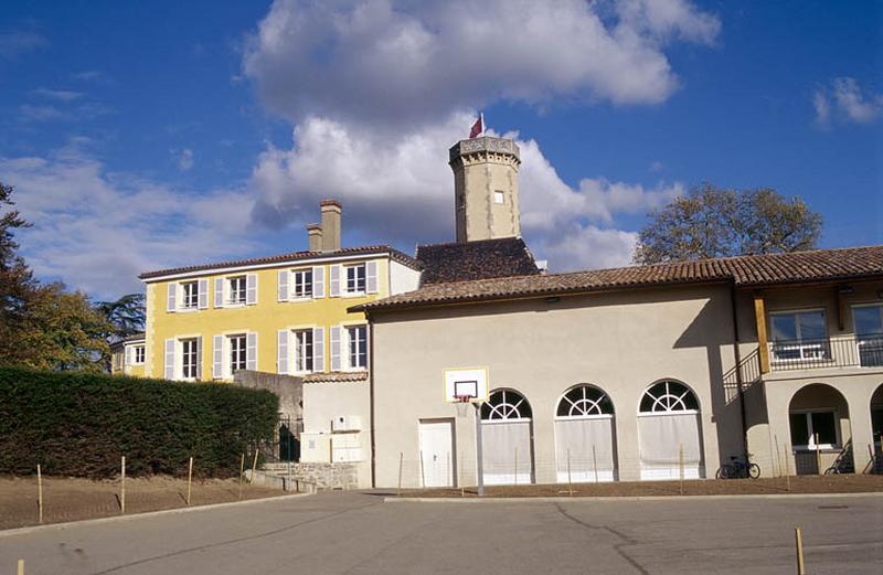 Aile Sud, façade extérieure.