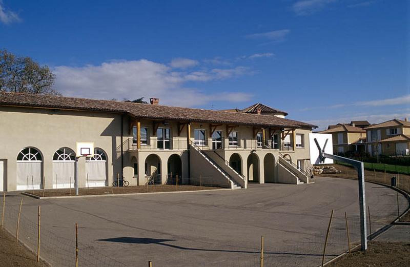 Aile Sud, façade extérieure.