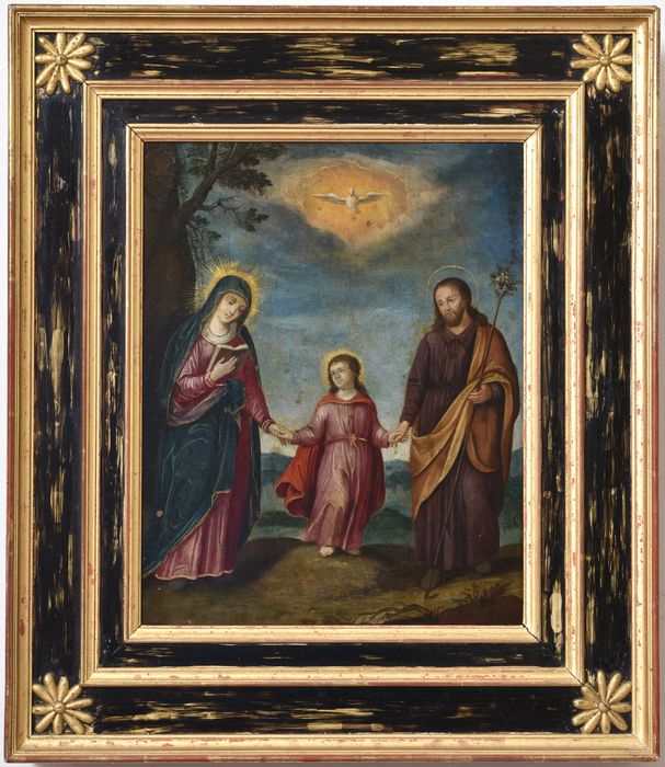 tableau : sainte Famille, vue générale - ® Ministère de la Culture (France), Direction Régionale des Affaires Culturelles d’Auvergne-Rhône-Alpes – Tous droits réservés