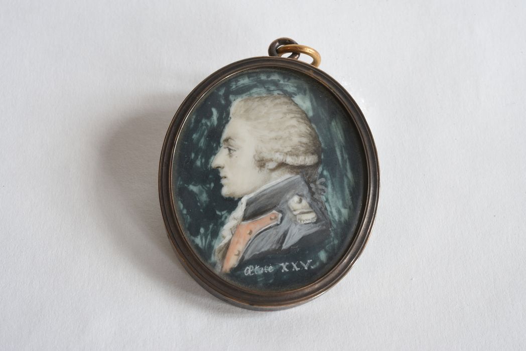 miniature : portrait d'Imbert représentant du peuple, vue générale