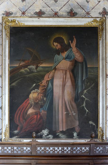 Tableau : Saint Pierre dans la tempête apaisée