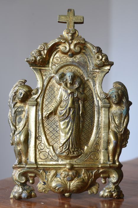 baiser de paix, vue générale - ® Ministère de la Culture (France), Direction Régionale des Affaires Culturelles d’Auvergne-Rhône-Alpes – Tous droits réservés