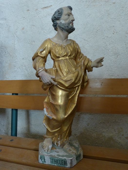 statue : Saint Barthélémy, vue générale - © Ministère de la Culture (France), Direction Régionale des Affaires Culturelles d’Auvergne-Rhône-Alpes – Tous droits réservés