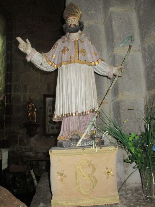 Statue : Saint Blaise, vue générale
