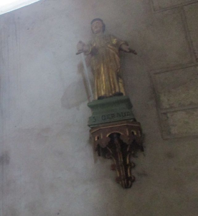 statue : Saint Géraud, vue générale