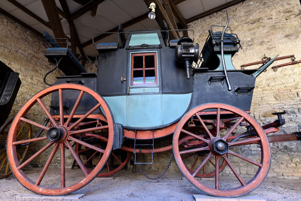 voiture hippomobile, vue générale