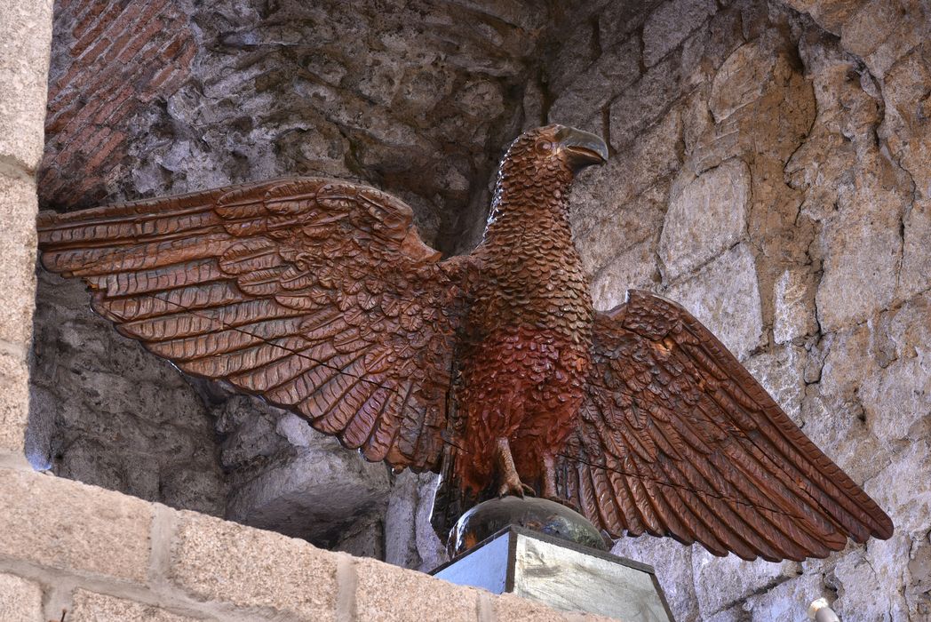 aigle de lutrin, vue générale