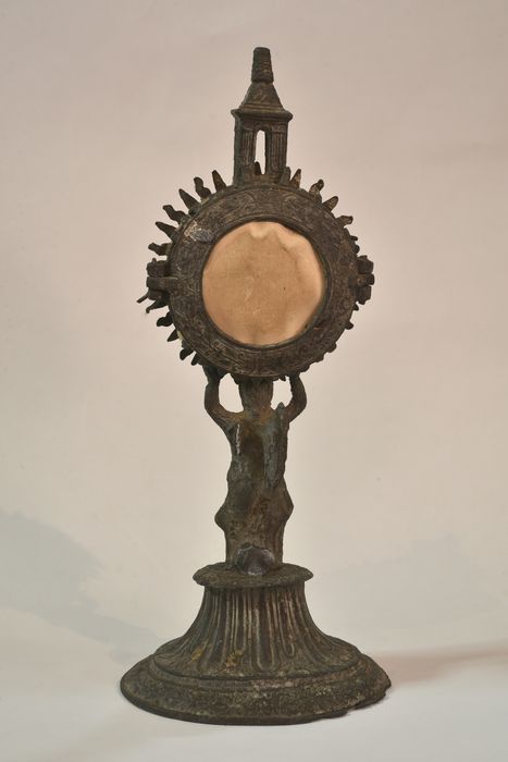 reliquaire-monstrance, revers, vue générale