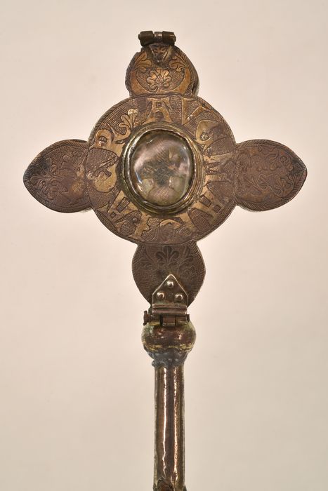 reliquaire-monstrance, détail