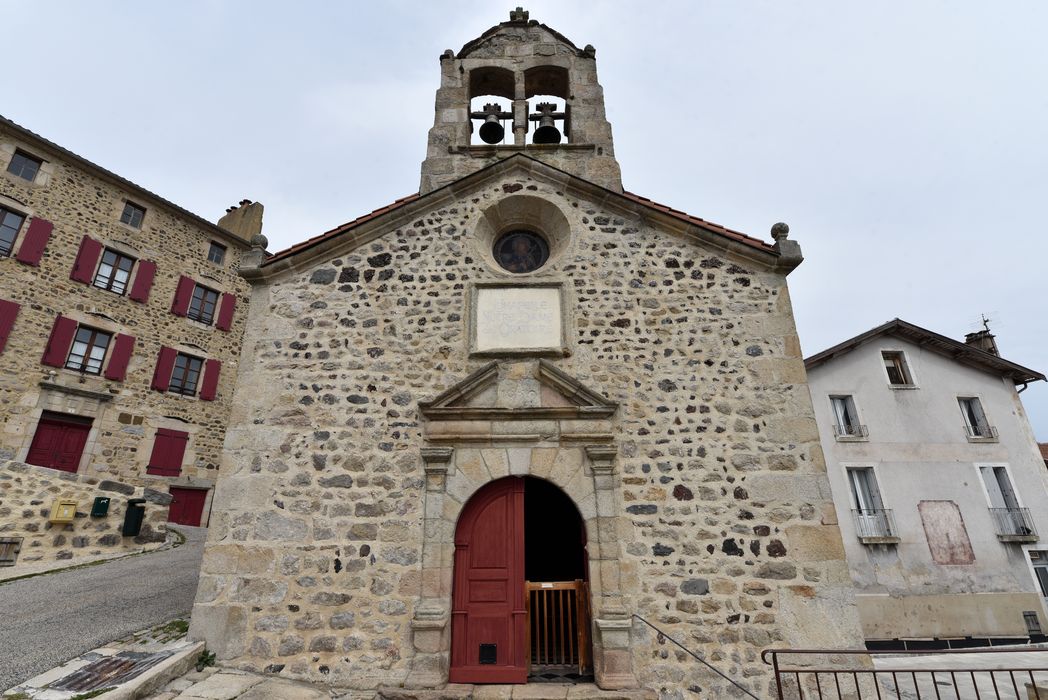 Chapelle des Pénitents : vue générale, façade sud