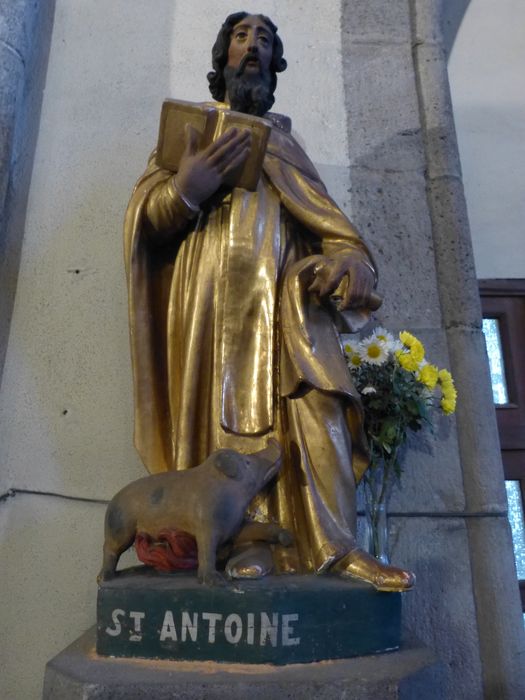 statue : Saint Antoine, vue générale