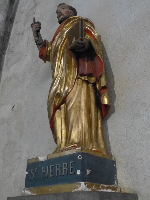 statue : Saint Pierre, vue générale