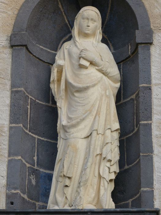 statue : la Vierge de l'Annonciation, vue générale