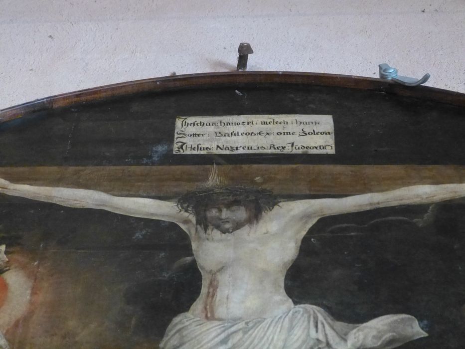 tableau : la Crucifixion, détail