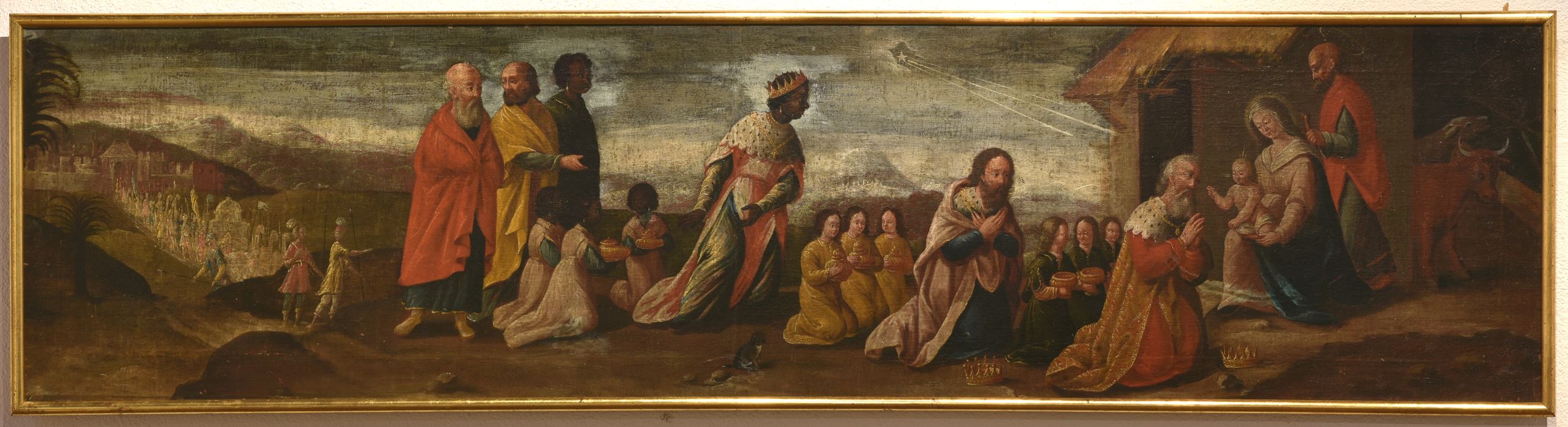 Tableau : l'Adoration des Mages, vue générale - © Ministère de la Culture (France), Direction Régionale des Affaires Culturelles d’Auvergne-Rhône-Alpes – Tous droits réservés