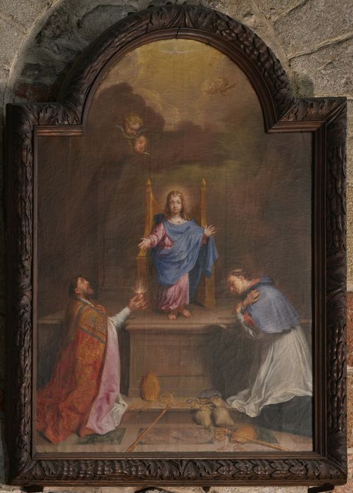 Tableau : Adoration de l'Enfant Jésus