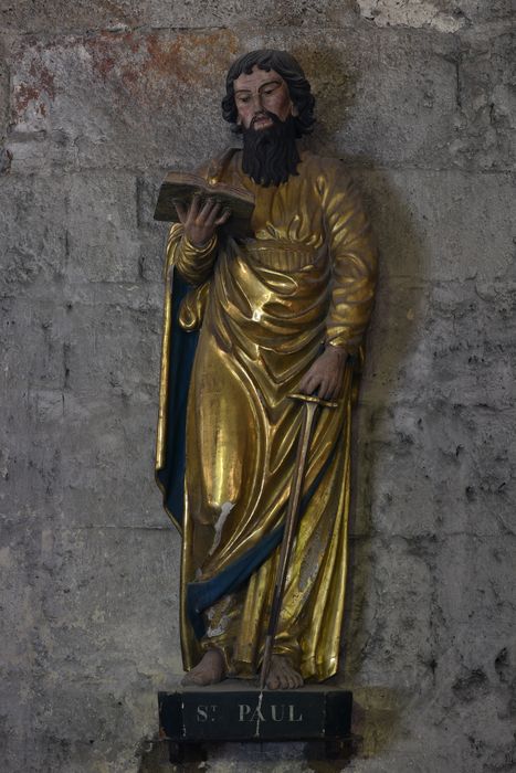 Statue : saint Paul, vue générale - © Ministère de la Culture (France), Direction Régionale des Affaires Culturelles d’Auvergne-Rhône-Alpes – Tous droits réservés