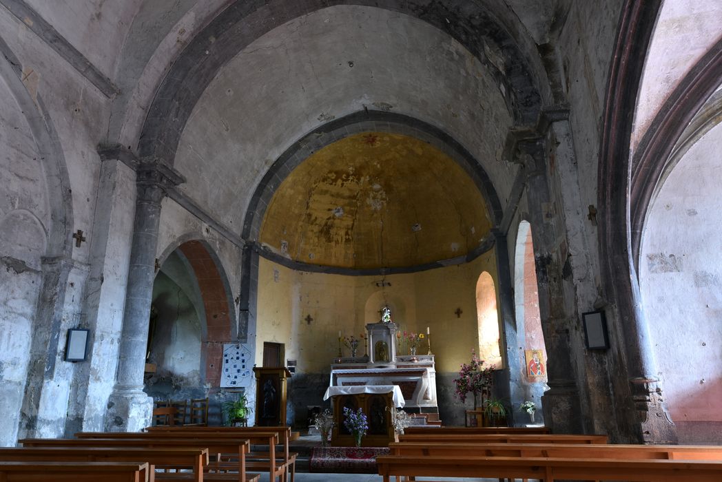 Eglise Saint-Haon, vue générale du choeur