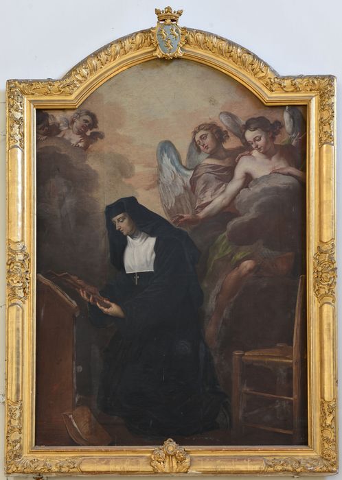 Tableau : Saint Jeanne de Chantal - © Ministère de la Culture (France), Direction Régionale des Affaires Culturelles d’Auvergne-Rhône-Alpes – Tous droits réservés