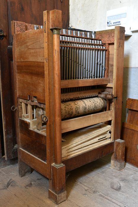 Orgue à cylindres, vue générale (ouvert)