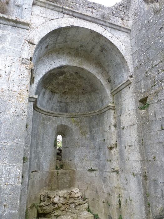 chapelle latérale, détail de l’abside