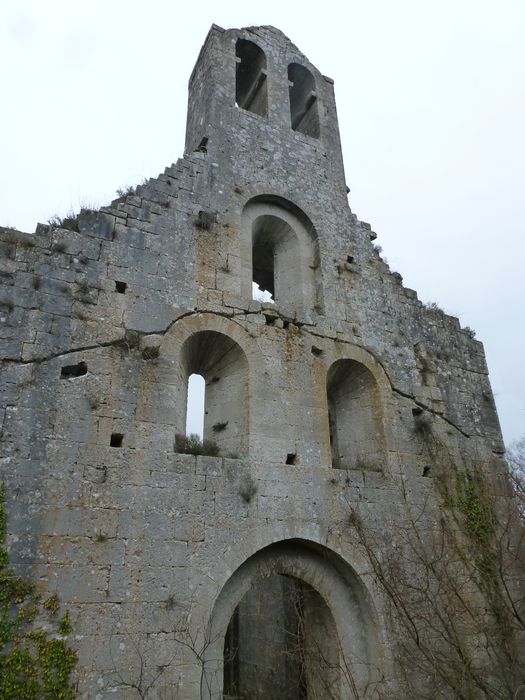 façade ouest, vue générale