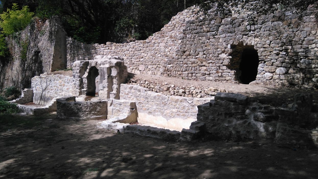 vue partielle des ruines