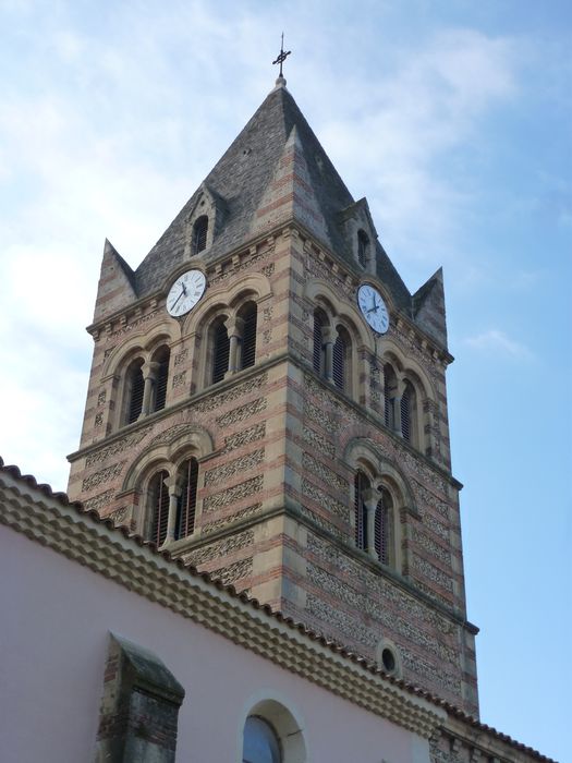 clocher, élévation nord et est, vue générale