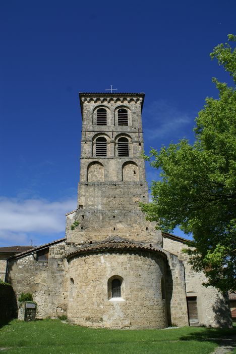 chevet, vue générale