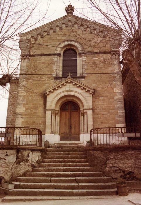 façade ouest, vue générale