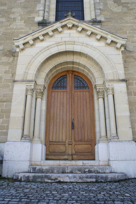 portail ouest, vue générale