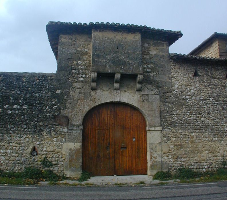 maison de maître, façades sud et ouest, vue générale
