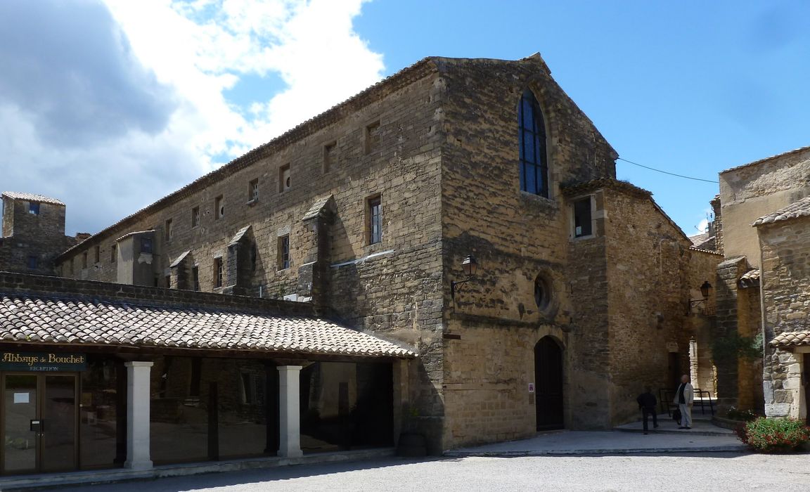 bâtiment monastique, ensemble sud-est, vue générale