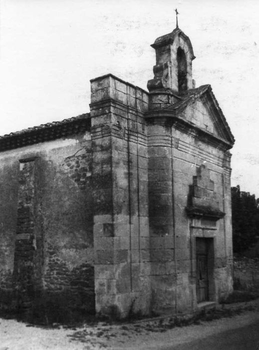 façade ouest, vue générale