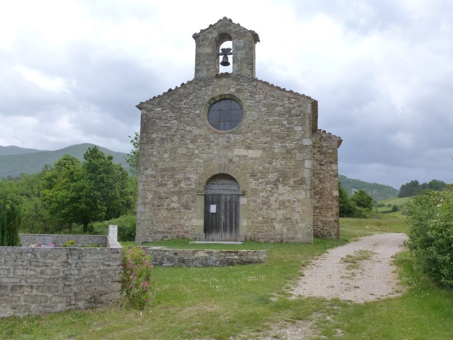 façade ouest, vue générale