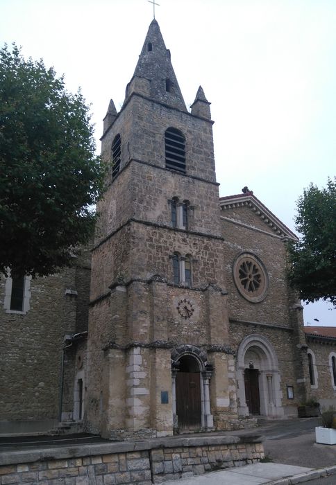 façade ouest, vue générale